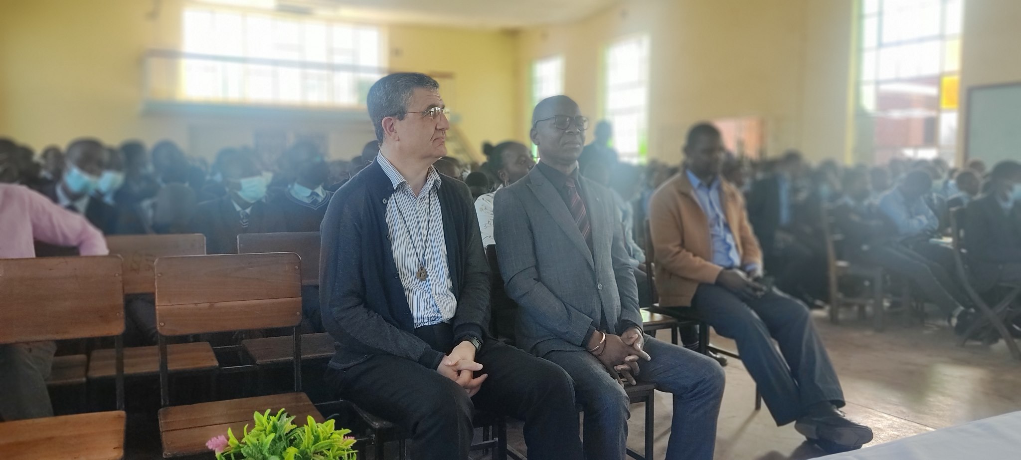 The Vicar General of Marist Brothers Visits Marist Secondary School